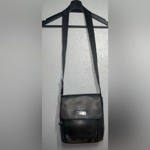 Esprit handbag new with tag black one size extra side pocket leather type